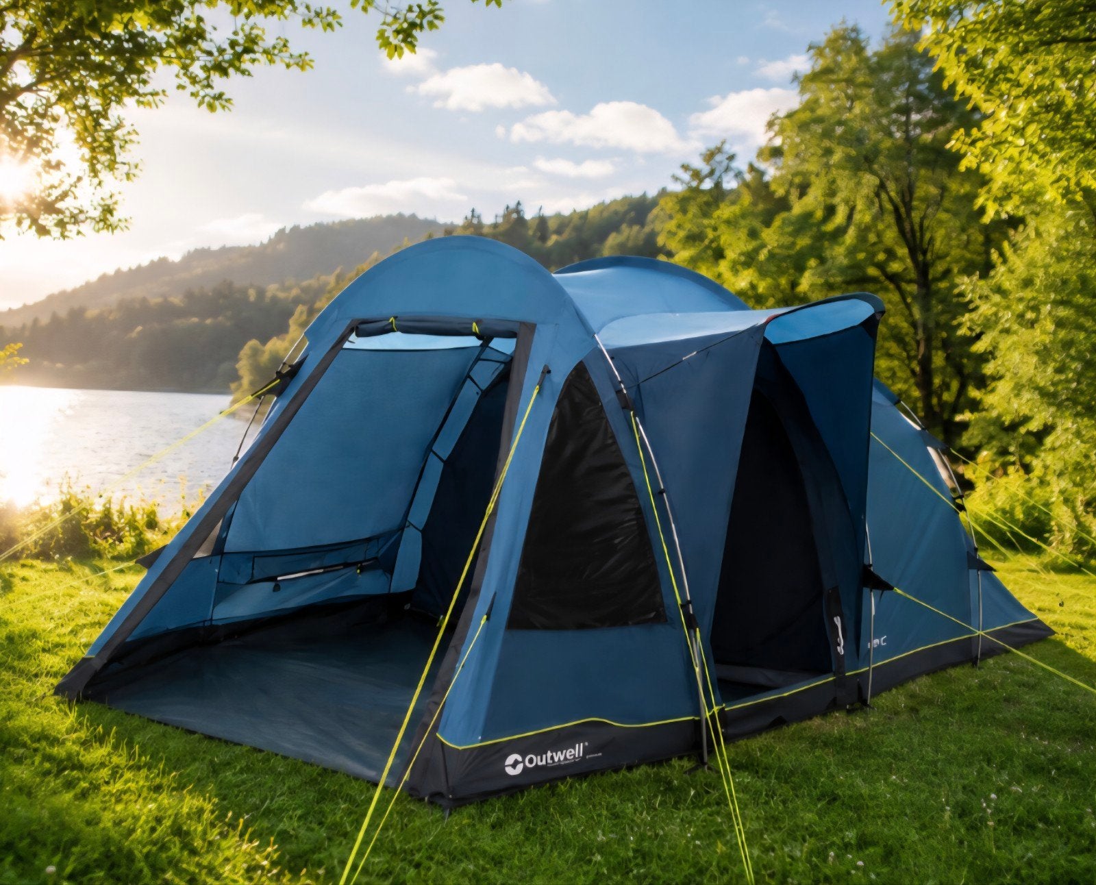Ruime Outwell NEVADA 4   4 personen - Ideaal voor kamperen, Ophalen, Info@outwell.com, Gebruikt, Outwell ApS, Industrivej 1, 6640 Lunderskov, Denemarken