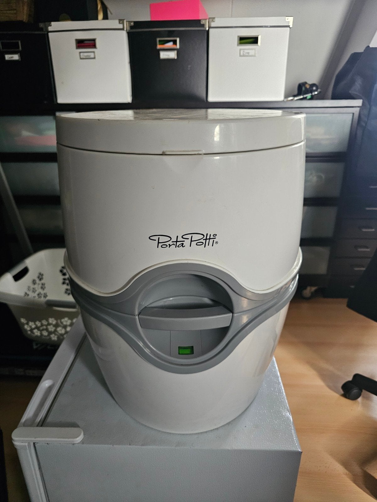 Porta potti, Ophalen