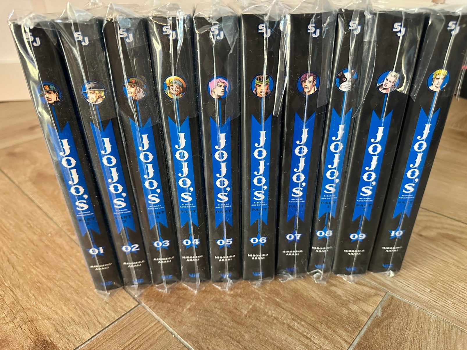 Grote partij Jojo’s Bizarre Adventure Hardcover Manga!, Meerdere comics, Ophalen of Verzenden, Zo goed als nieuw, Japan (Manga)