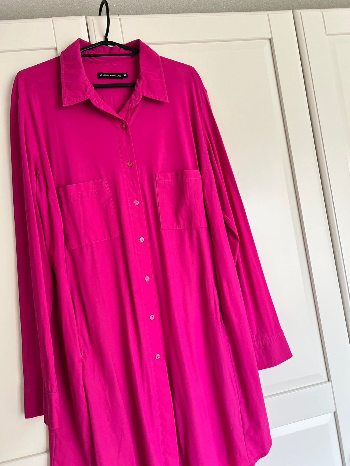 Studio anneloes woopy blouse tuniek XL fuchsia roze, Kleding | Dames, Maat 46/48 (XL) of groter, Ophalen of Verzenden, Zo goed als nieuw