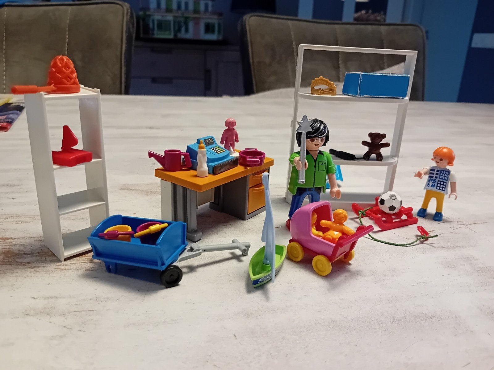 Playmobil City Life Speelgoedwinkel, Ophalen, Gebruikt, Gebouw, Complete set