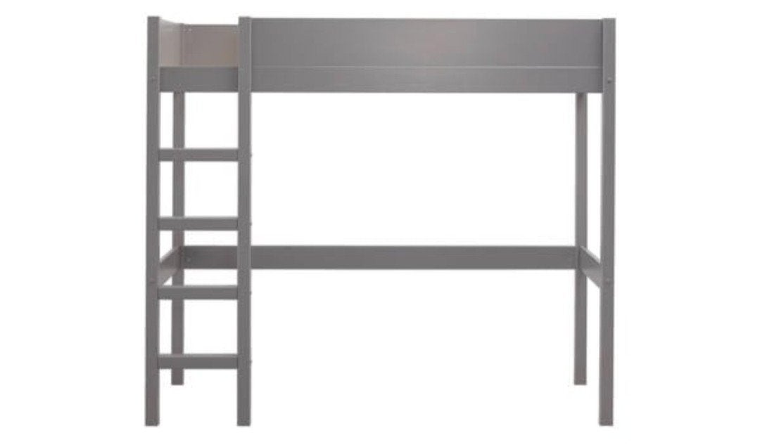 Hoogslaper grijs ALS NIEUW!!, Ophalen, Eenpersoons, 160 tot 180 cm, Zo goed als nieuw