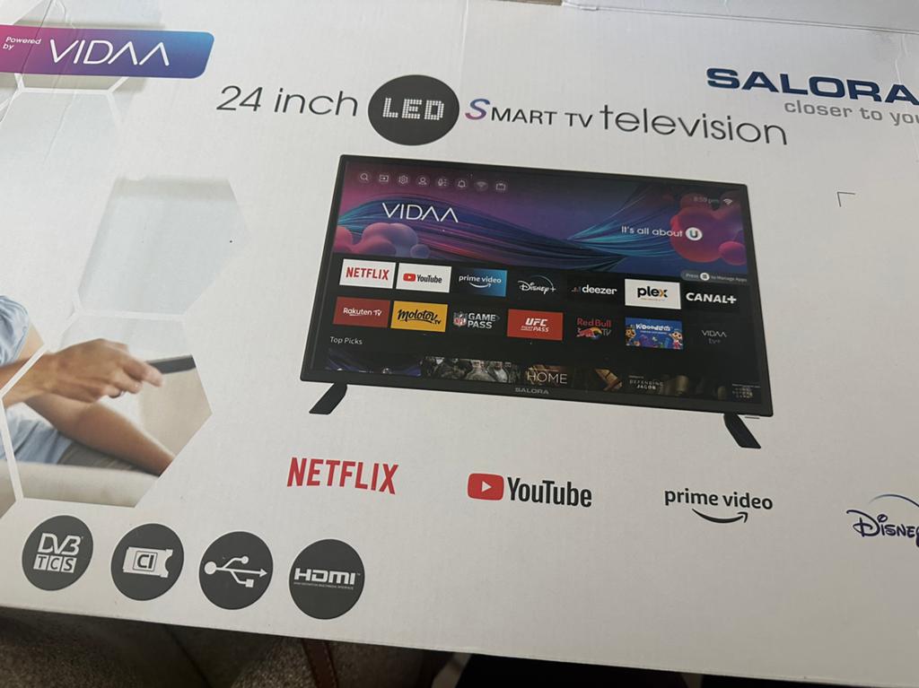 Salora 24EDV200, Overige merken, LED, 50 Hz, Ophalen of Verzenden