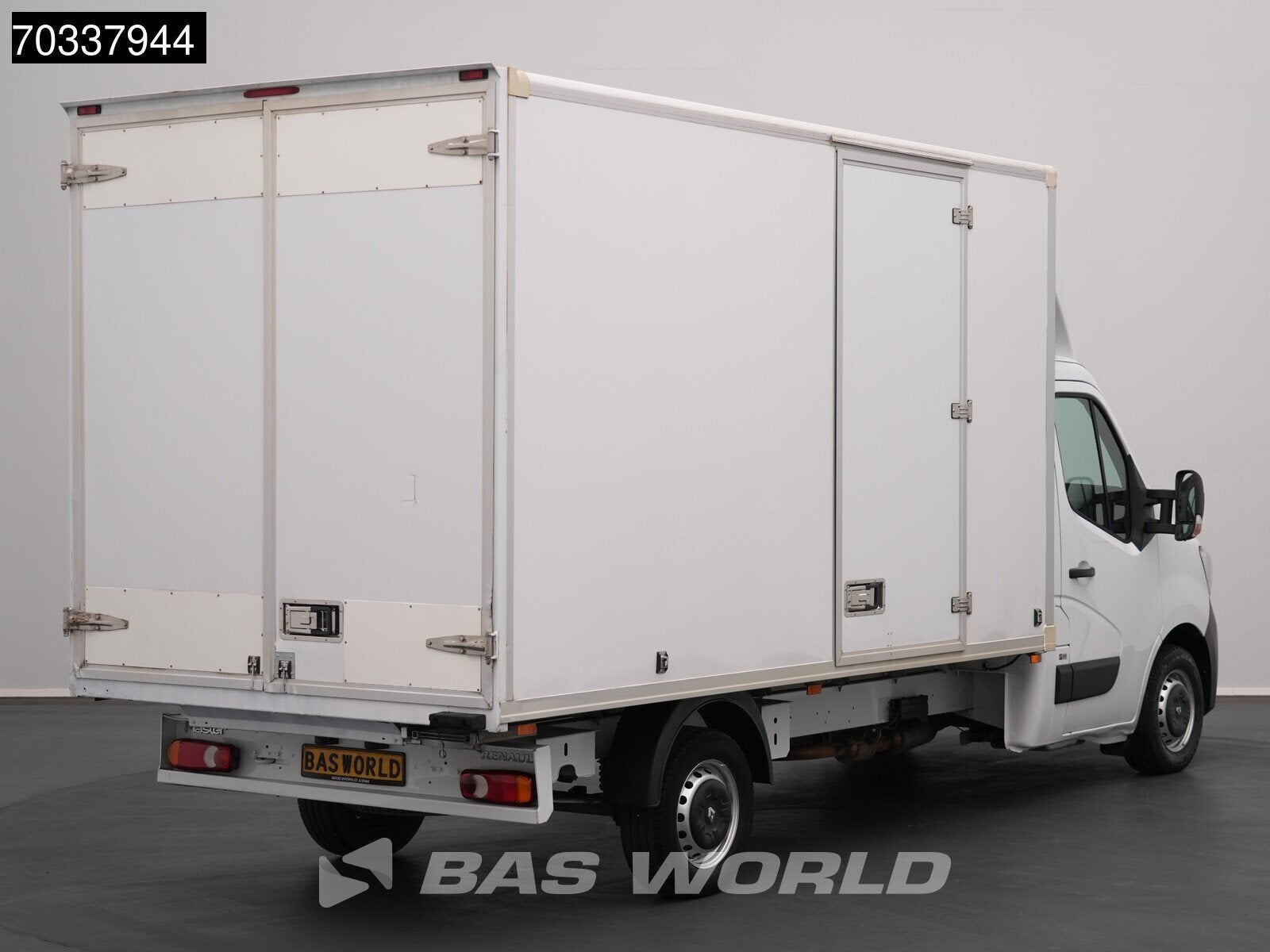 Renault Master 145PK Bakwagen Achterdeuren Zijdeur Airco Nav, 145 pk, Stof, Euro 6, 4 cilinders