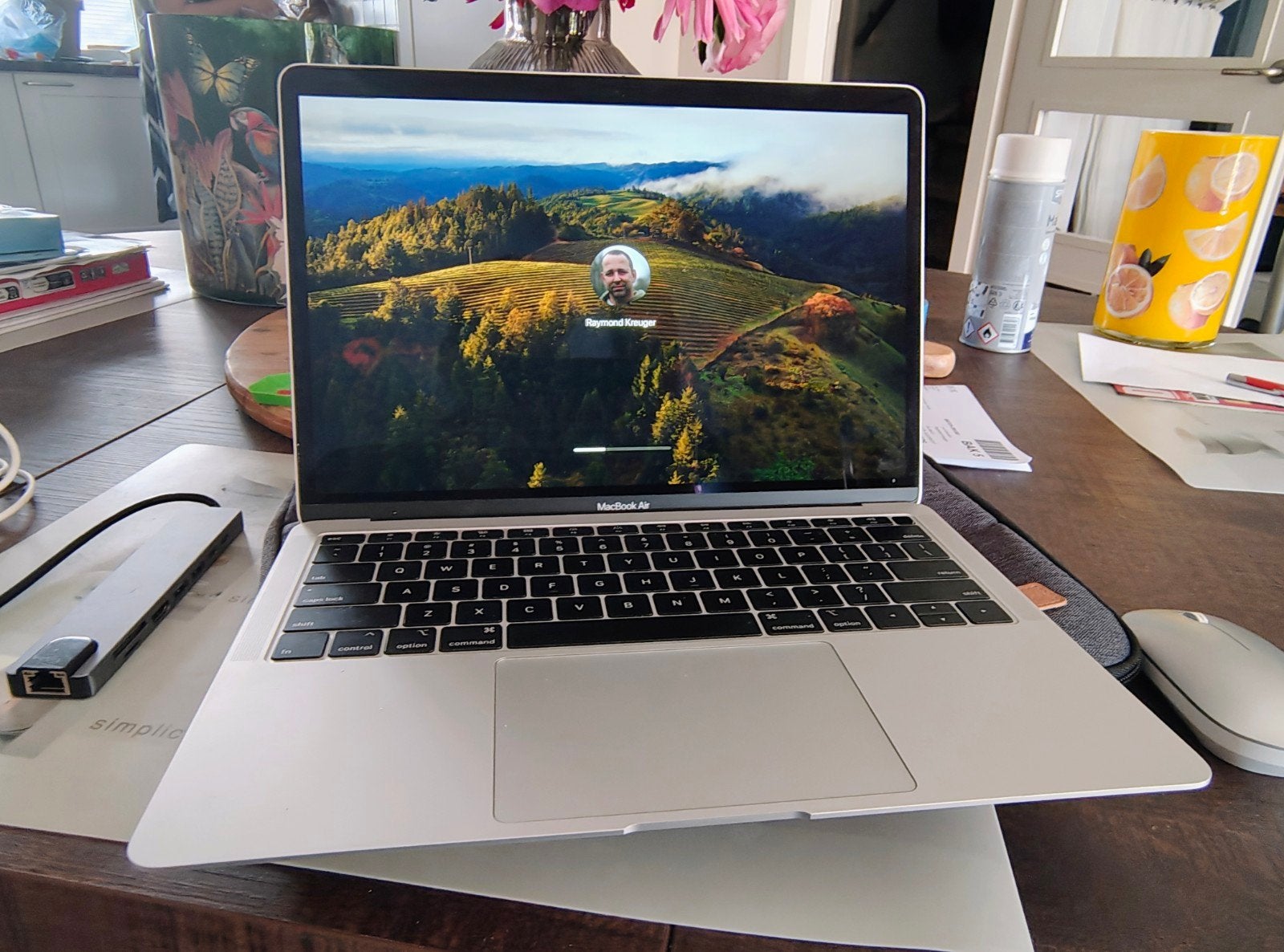 MacBook Air 13-inch (2018) - 8GB RAM, 256GB SSD, Ophalen, 256 GB, Qwerty, 8 GB