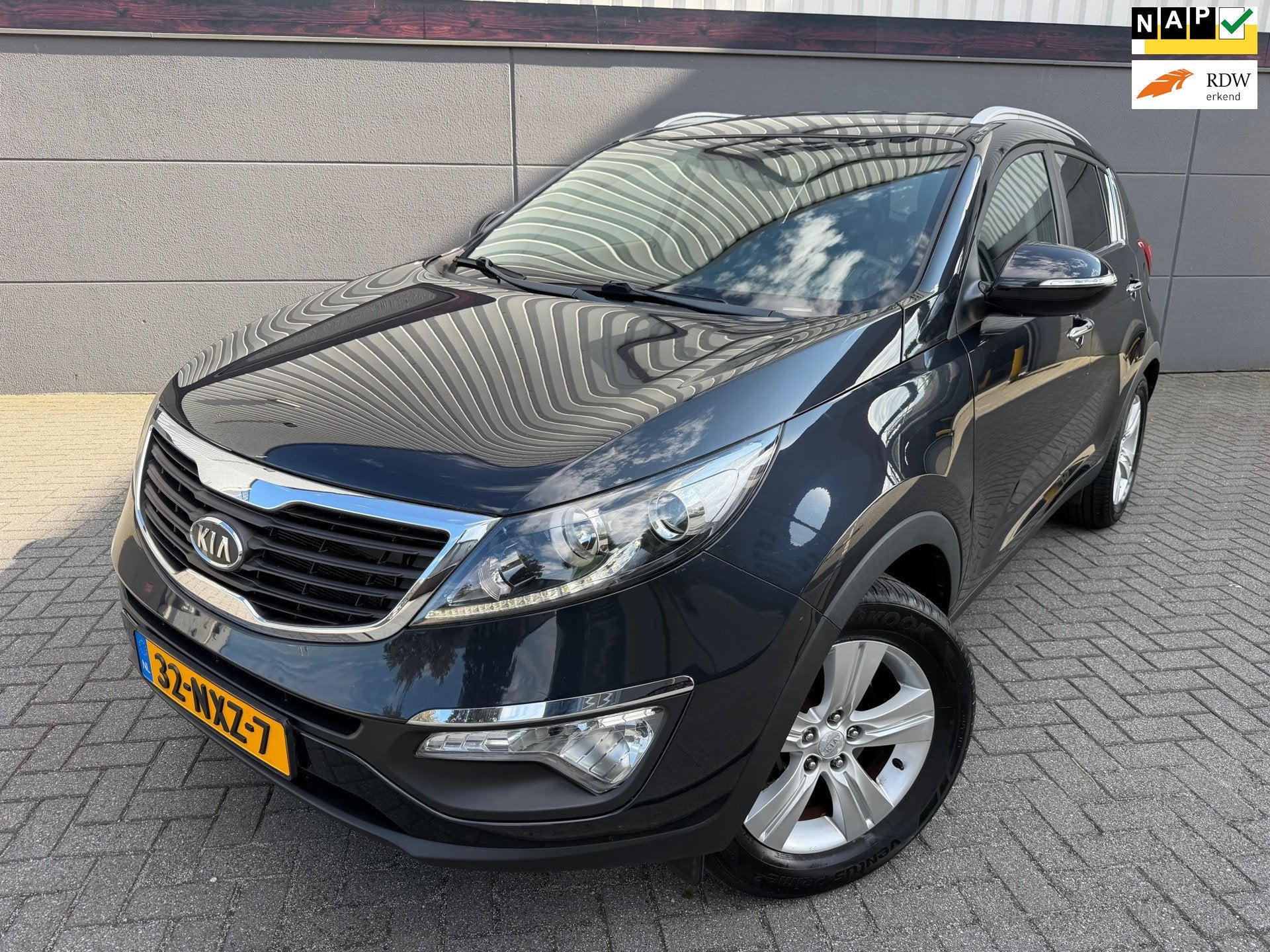 Kia Sportage 2.0 X-ecutive Plus Pack*1eEigenaar*Automaat*Cru, Auto's, Gebruikt, 4 cilinders, Leder en Stof, Origineel Nederlands