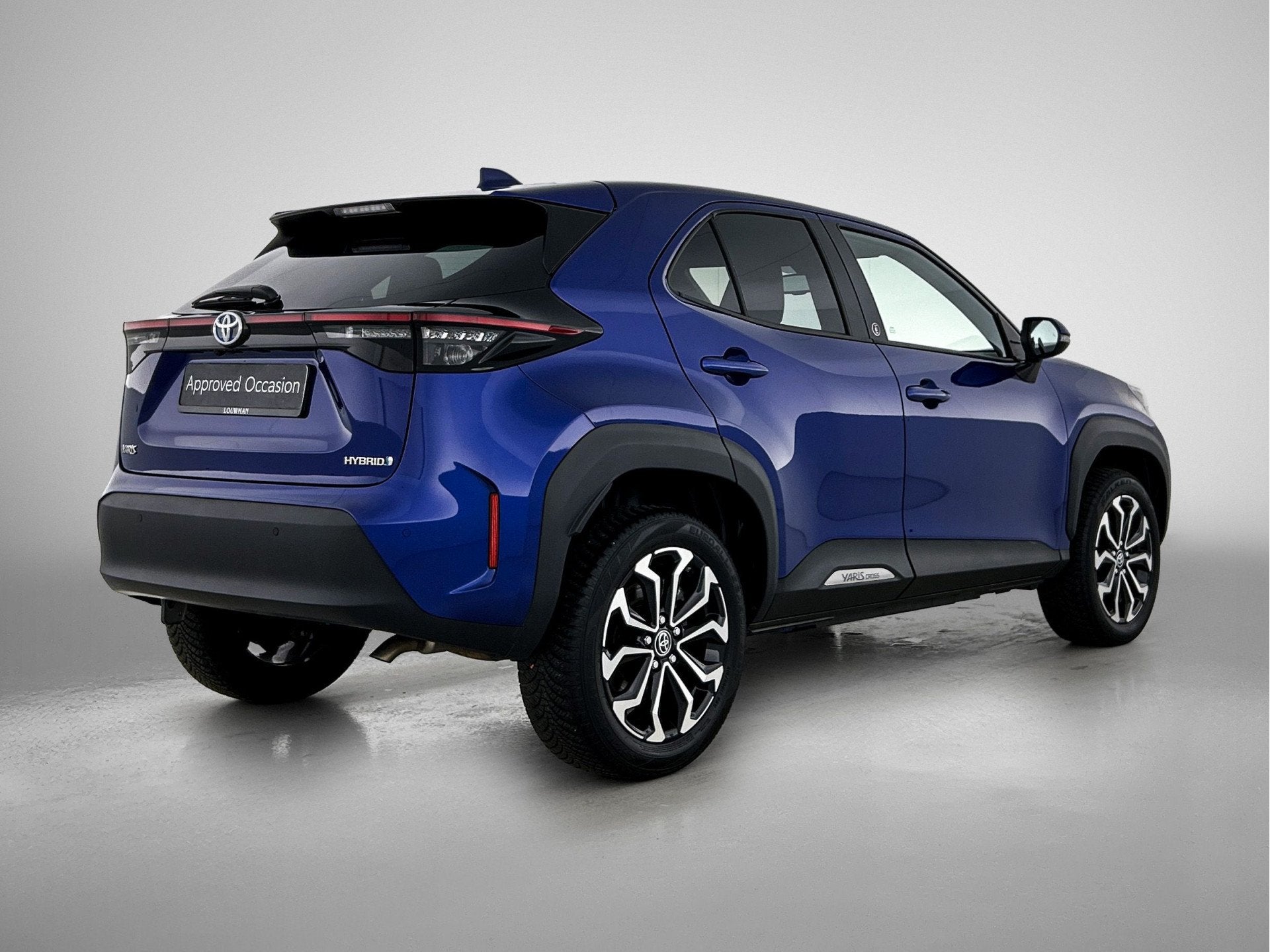 Toyota Yaris Cross 1.5 Hybrid Dynamic + | BTW voertuig | Dod, Auto's, Stof, Gebruikt, Blauw, 116 pk