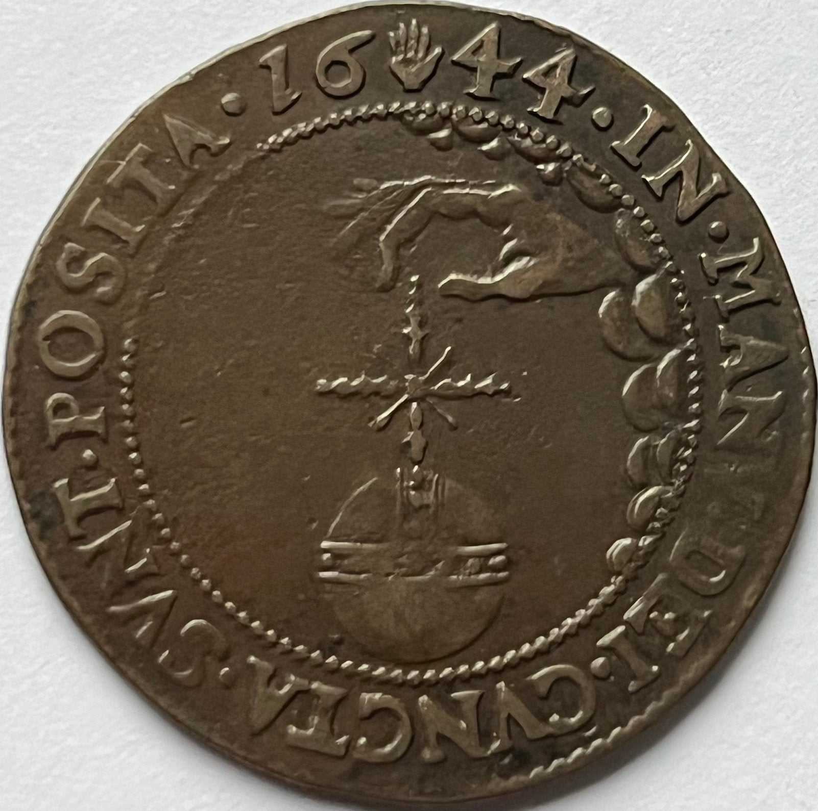 Antwerpen mooie rekenpenning 1644, Ophalen of Verzenden, Overige materialen, Nederland