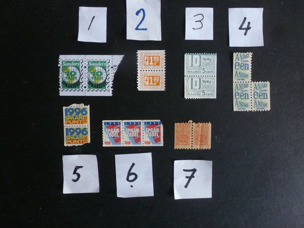 Cinderella/  sluitzegels / oude supermarktzegels, Ophalen of Verzenden, Overige thema's