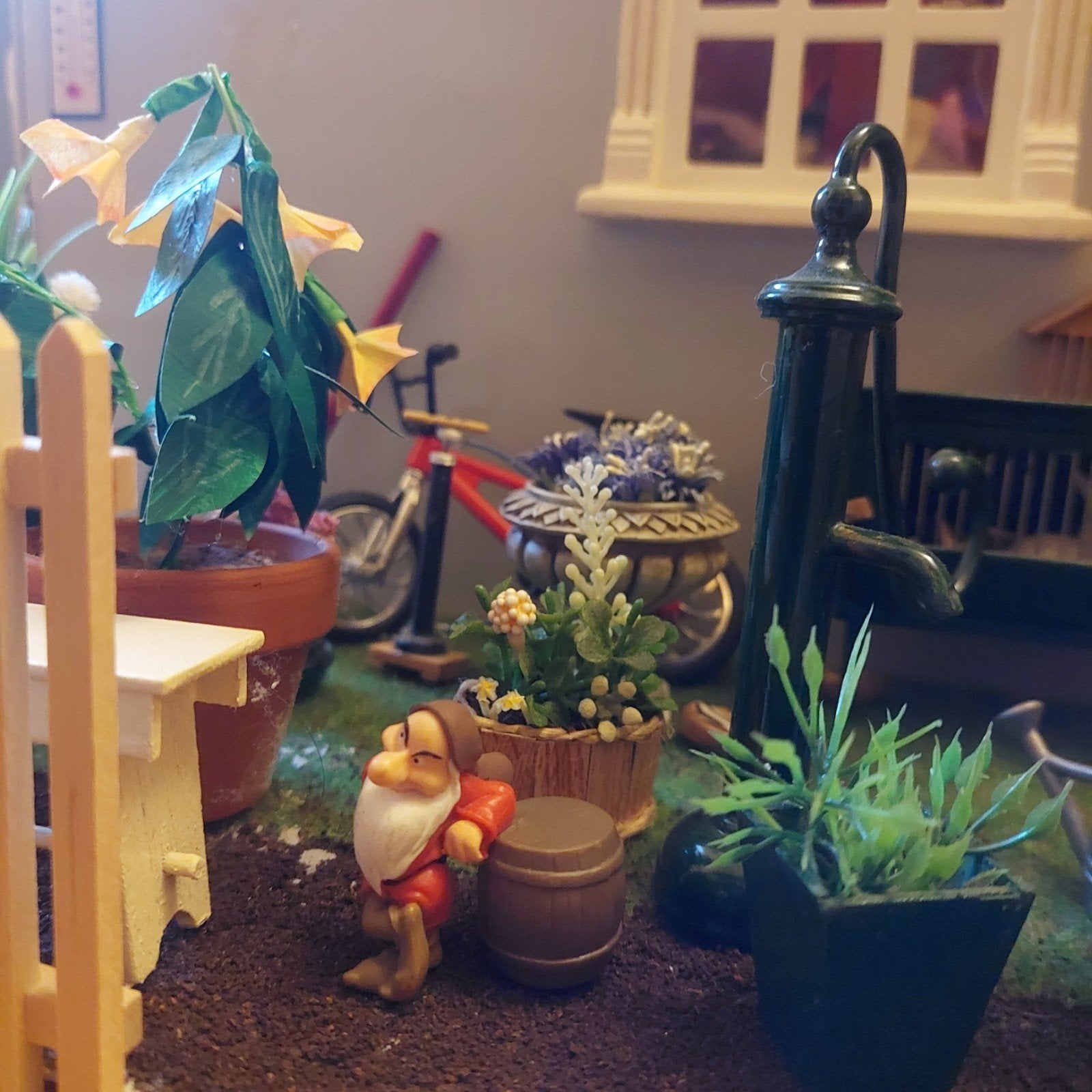 dwerg voor poppenhuis tuin, Ophalen of Verzenden, Poppenhuis