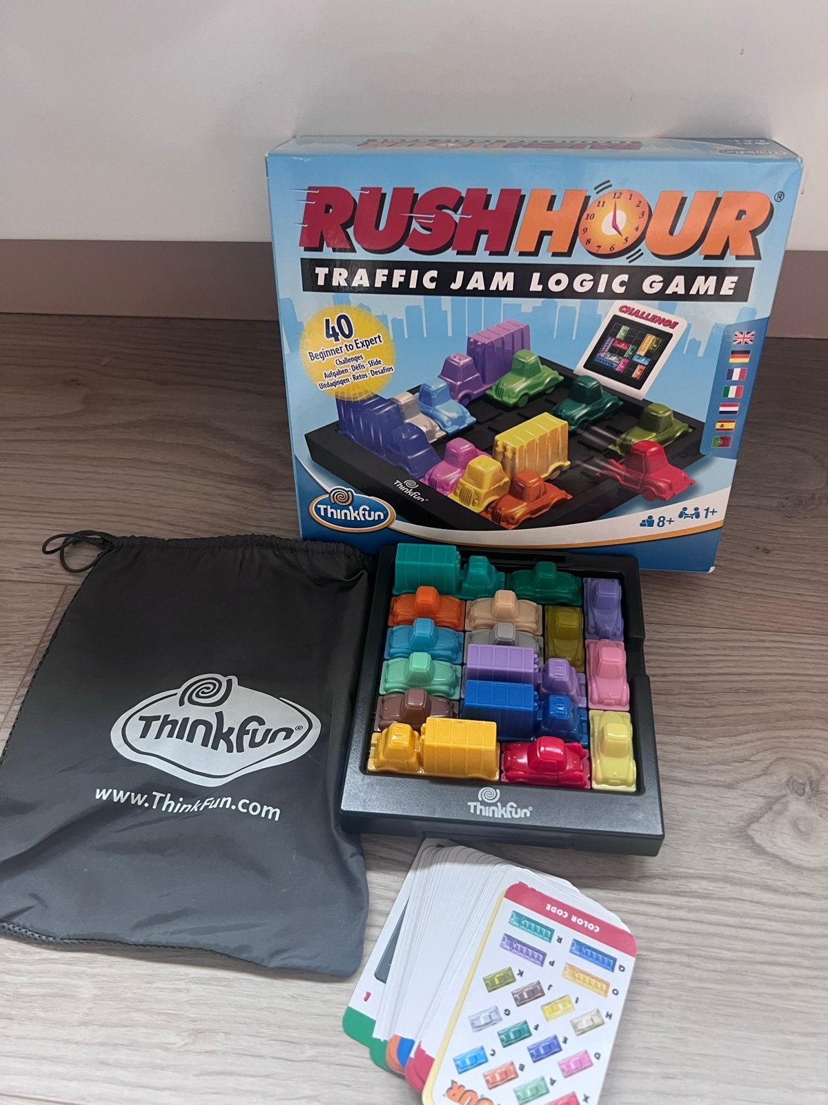 Rush Hour Traffic Jam Logic Game - Denkspel, Een of twee spelers, Ophalen of Verzenden, Zo goed als nieuw