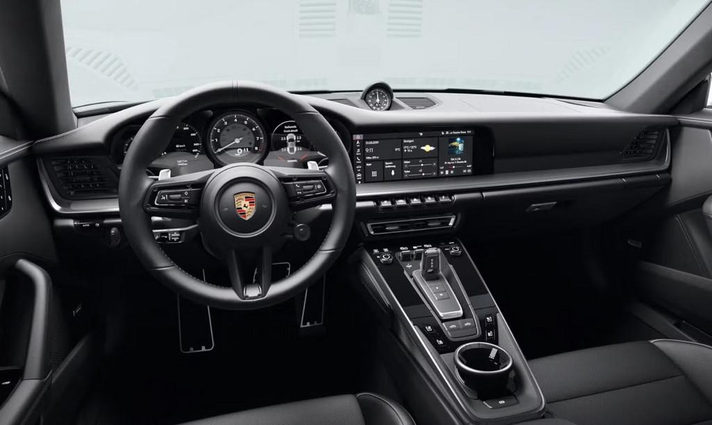 Porsche 911 Targa 4S, Auto's, Porsche, Gebruikt, Zwart, Vierwielaandrijving, Automatische klimaatregeling