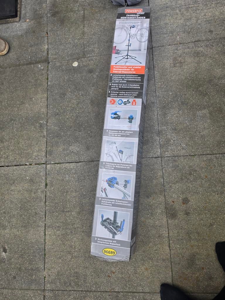 Powerfix Fiets Montagestandaard - Nieuw in doos, Ophalen of Verzenden, Nieuw, Overig gereedschap
