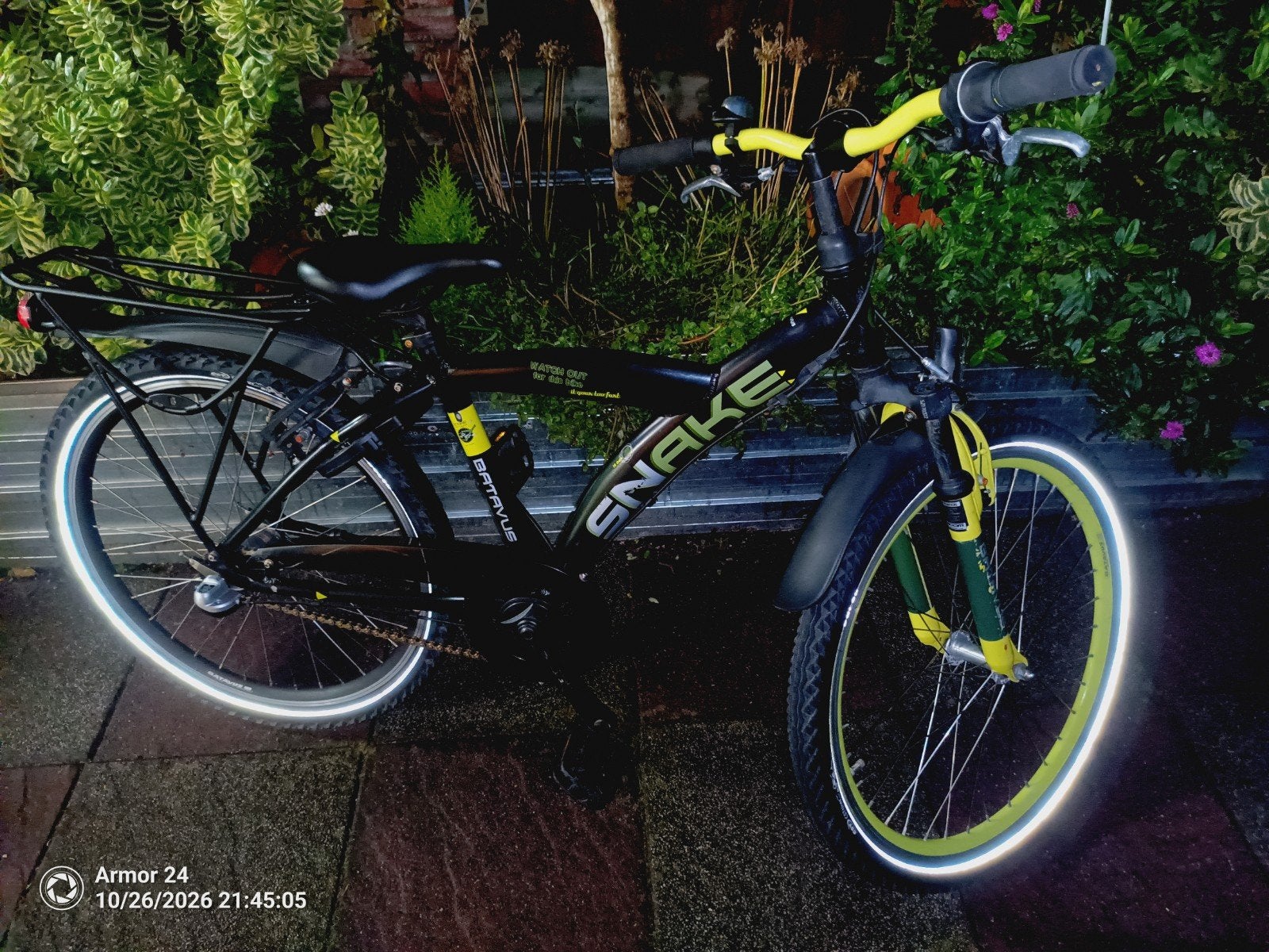 Batavus Snake 24 inch, Ophalen, Terugtraprem, Versnellingen, Batavus Snake