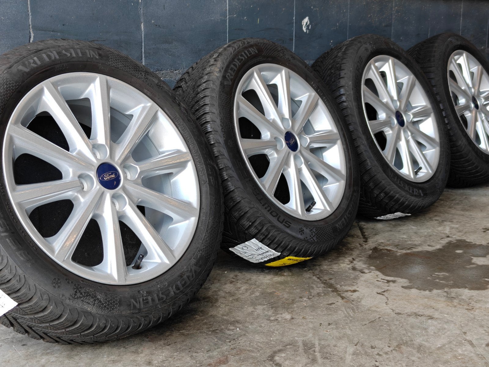 16" Originele Ford B-Max Transit Courier Winterset TPMS, Gebruikt, Klanten@ford.com, Banden en Velgen, 1181VX