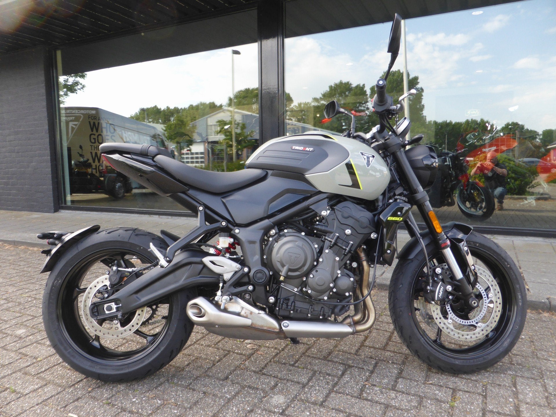 Triumph Trident 660 NEW Trident 660 (bj 2026), Triumph Motocycles, Triumph.Benelux@triumph.co.uk, Meer dan 35 kW, De Droogmakerij 40A
1851 LX   Heiloo, NL