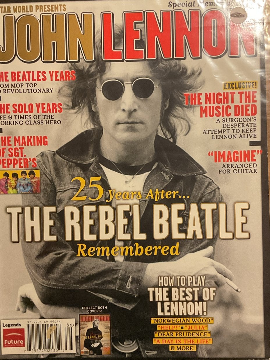 John Lennon Special Edition Guitar World Magazine, Boeken, Verzenden, Zo goed als nieuw, Artiest