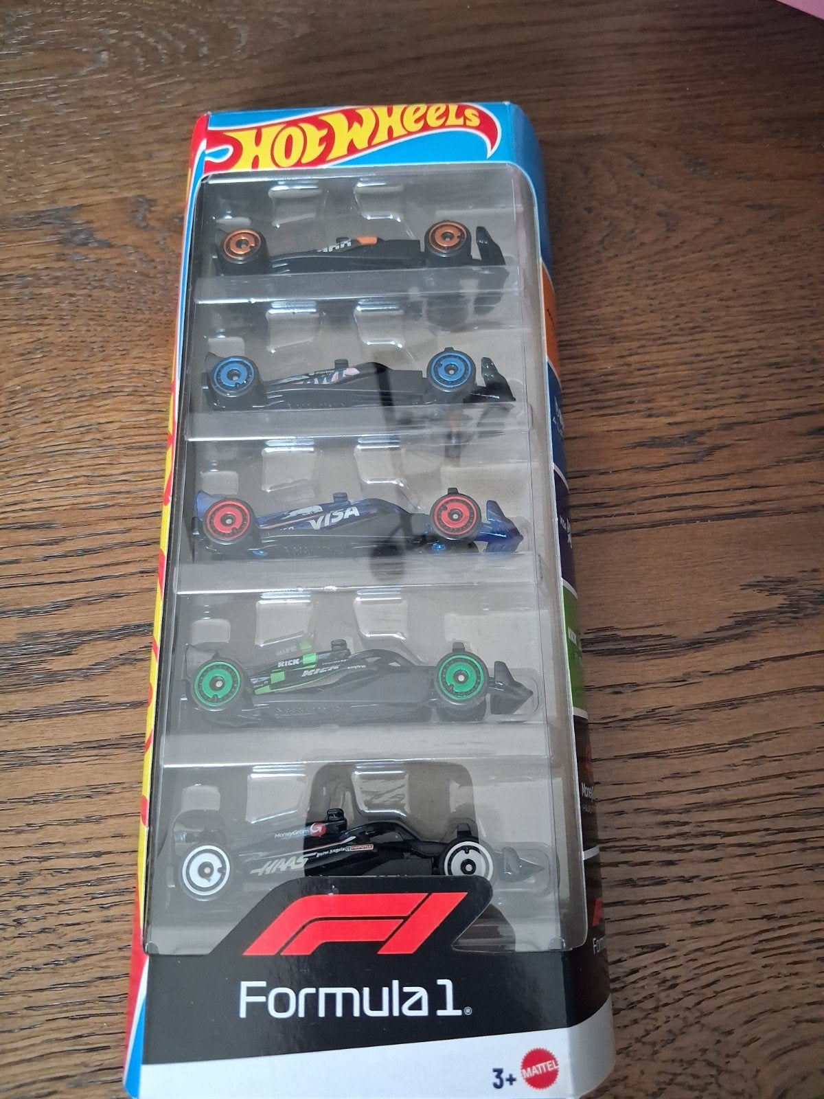 Hot Wheels Formule 1 5-pack - Nieuw in doos, Ophalen of Verzenden, Nieuw