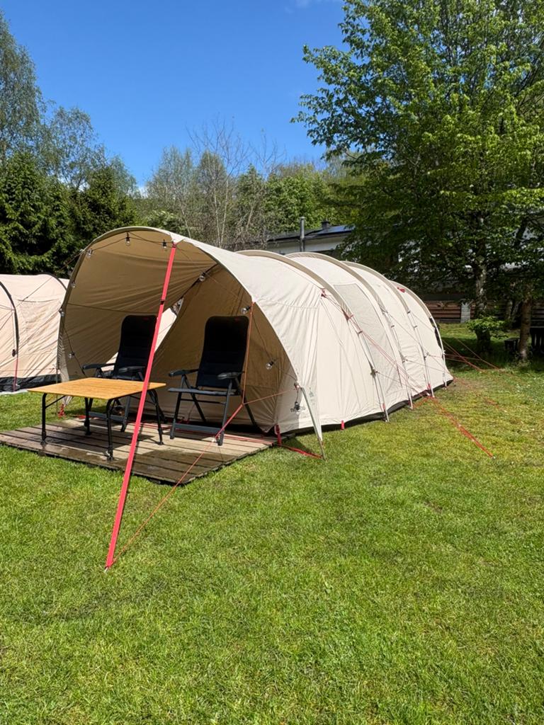 Nomad Dogon 4 (+2) Family Tent & Air Porch Bundle, Ophalen