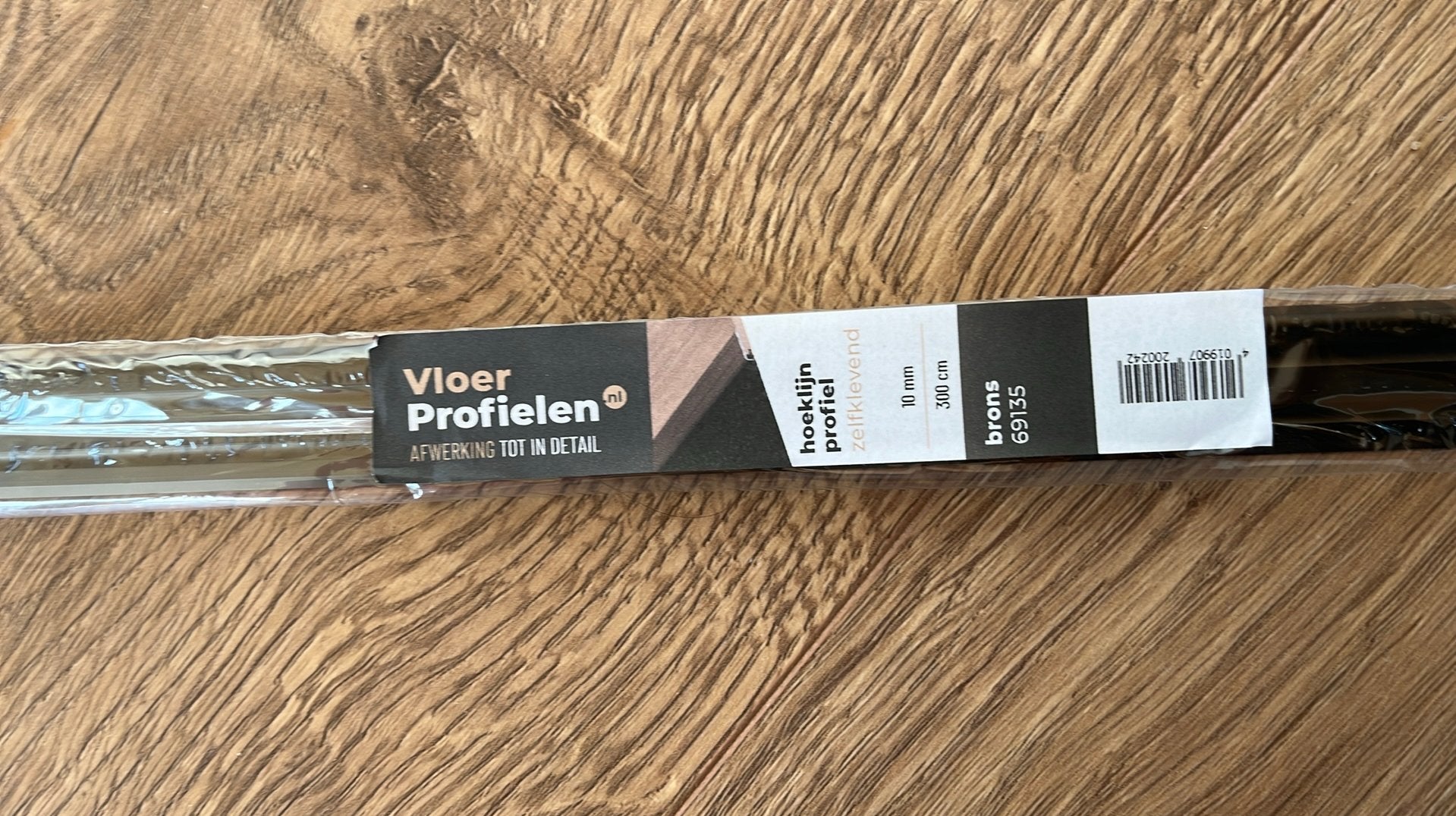 Hoeklijnnprofiel brons 3 meter zelfklevend, Huis en Inrichting, Ophalen, Nieuw, Bruin, Brons