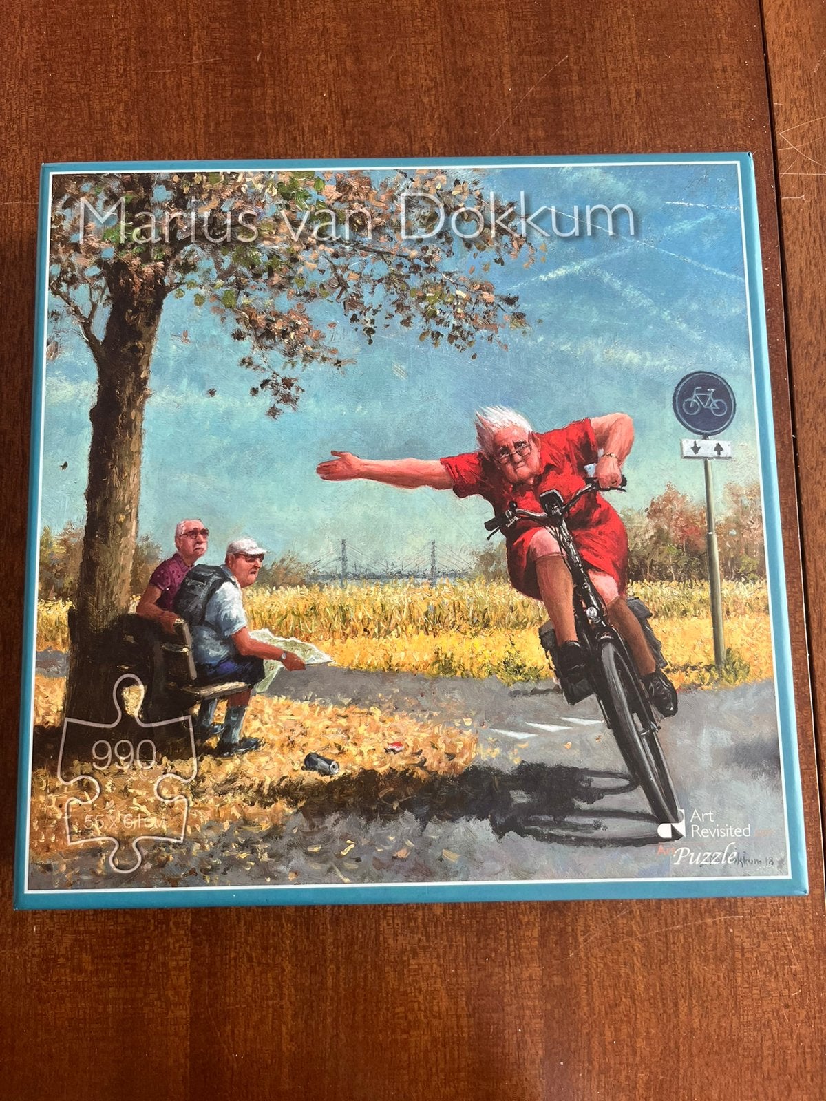 Puzzel Marius van Dokkum, Ophalen, Zo goed als nieuw