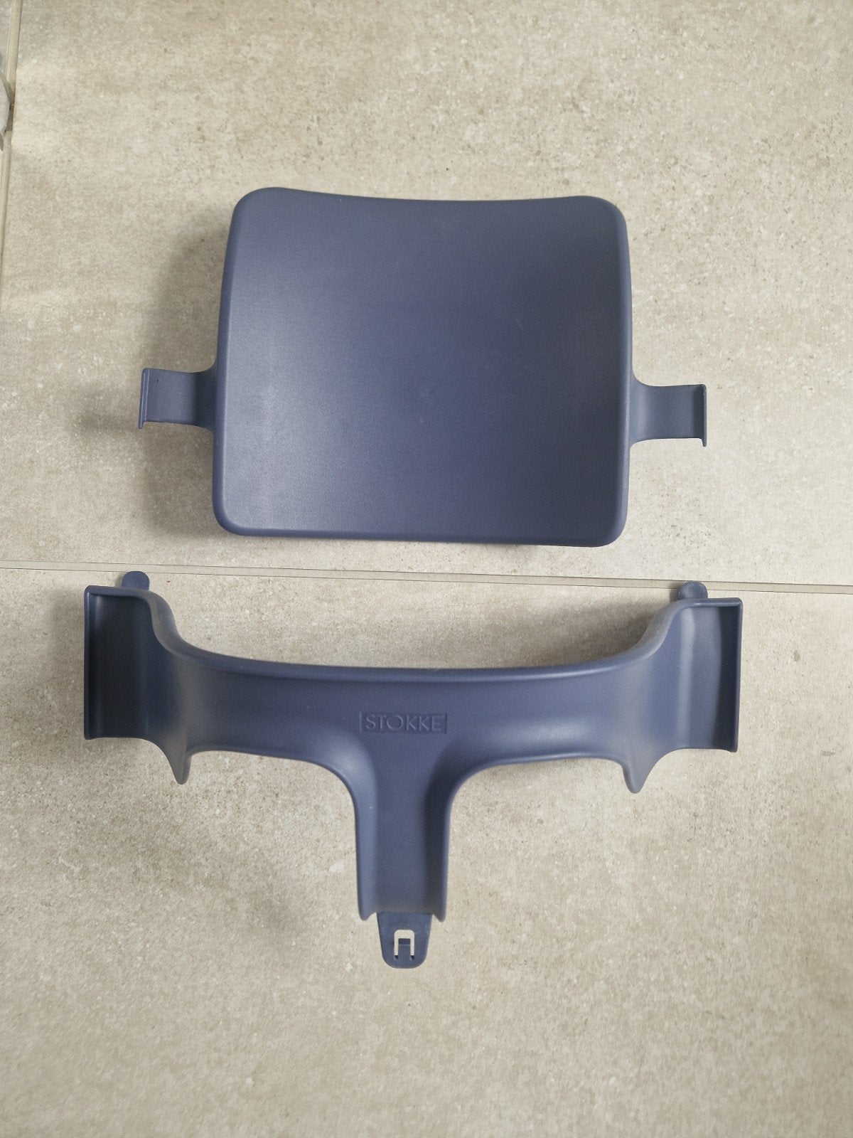 Donker blauw babyset V2 Stokke Tripp Trapp stoelverkleiner, Ophalen of Verzenden, Zo goed als nieuw, Meegroeistoel, Gordel(s)