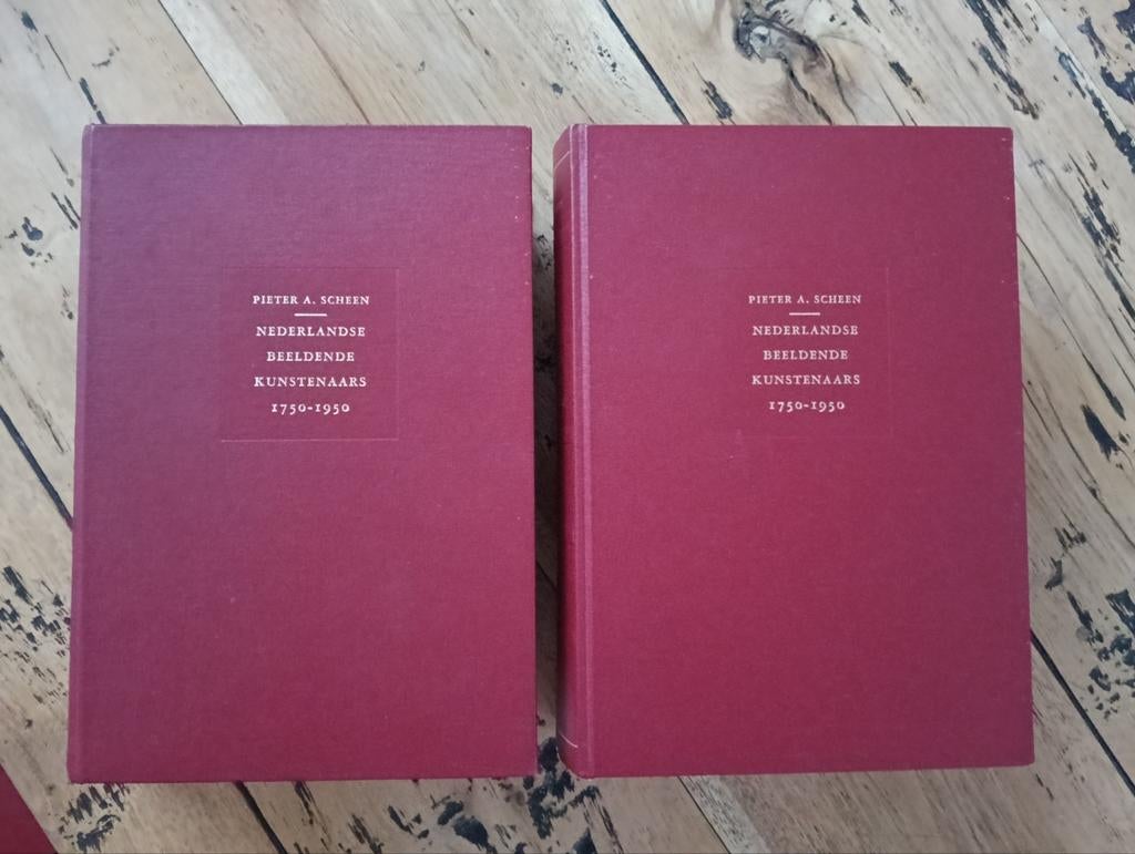 Pieter A. Scheen - Lexicon Nederlandse Beeldende Kunstenaars, Boeken, Gelezen, Complete serie, Ophalen of Verzenden, Algemeen