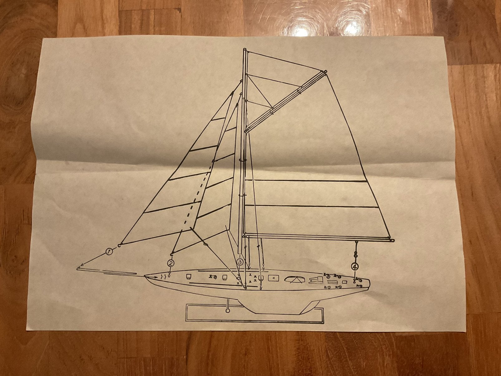 Model zeilboot, Ophalen of Verzenden, Nieuw