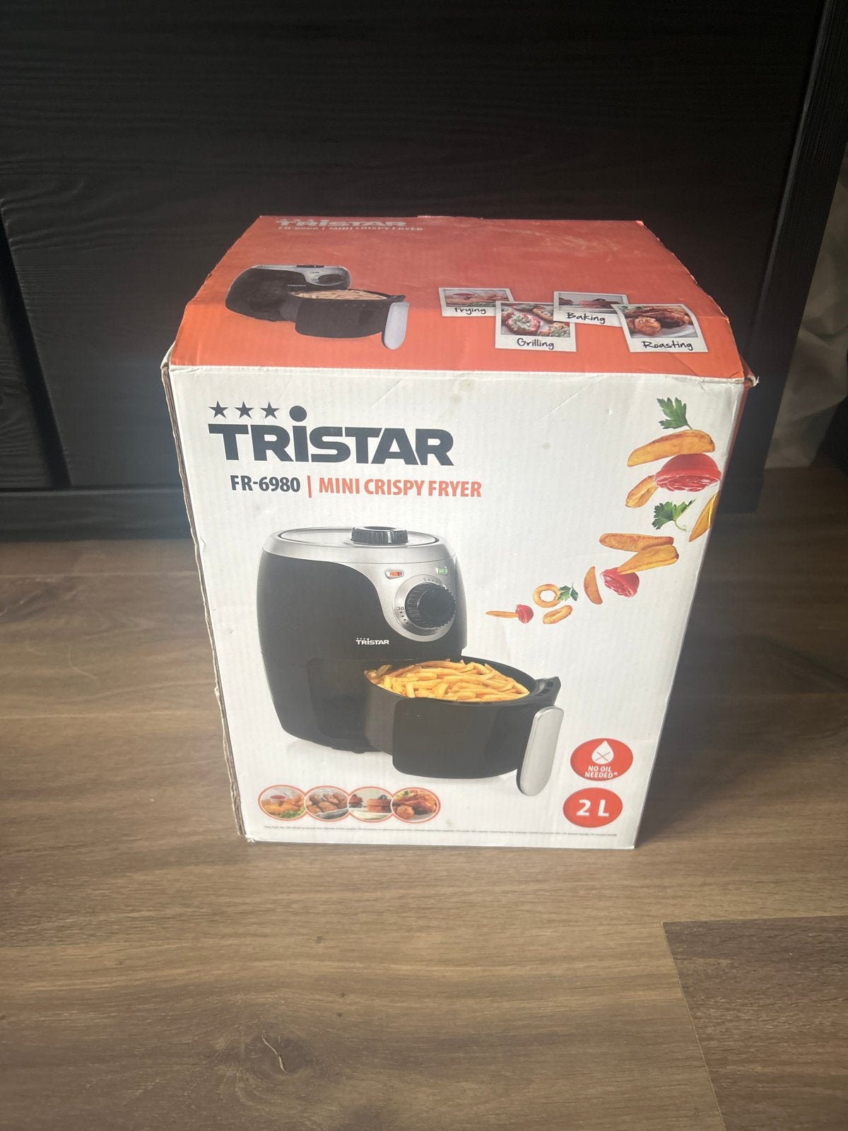 Tristar FR-6980 Mini Crispy Fryer - Nieuw in doos, Witgoed en Apparatuur, Ophalen, Nieuw, Airfryer, Minder dan 750 gram