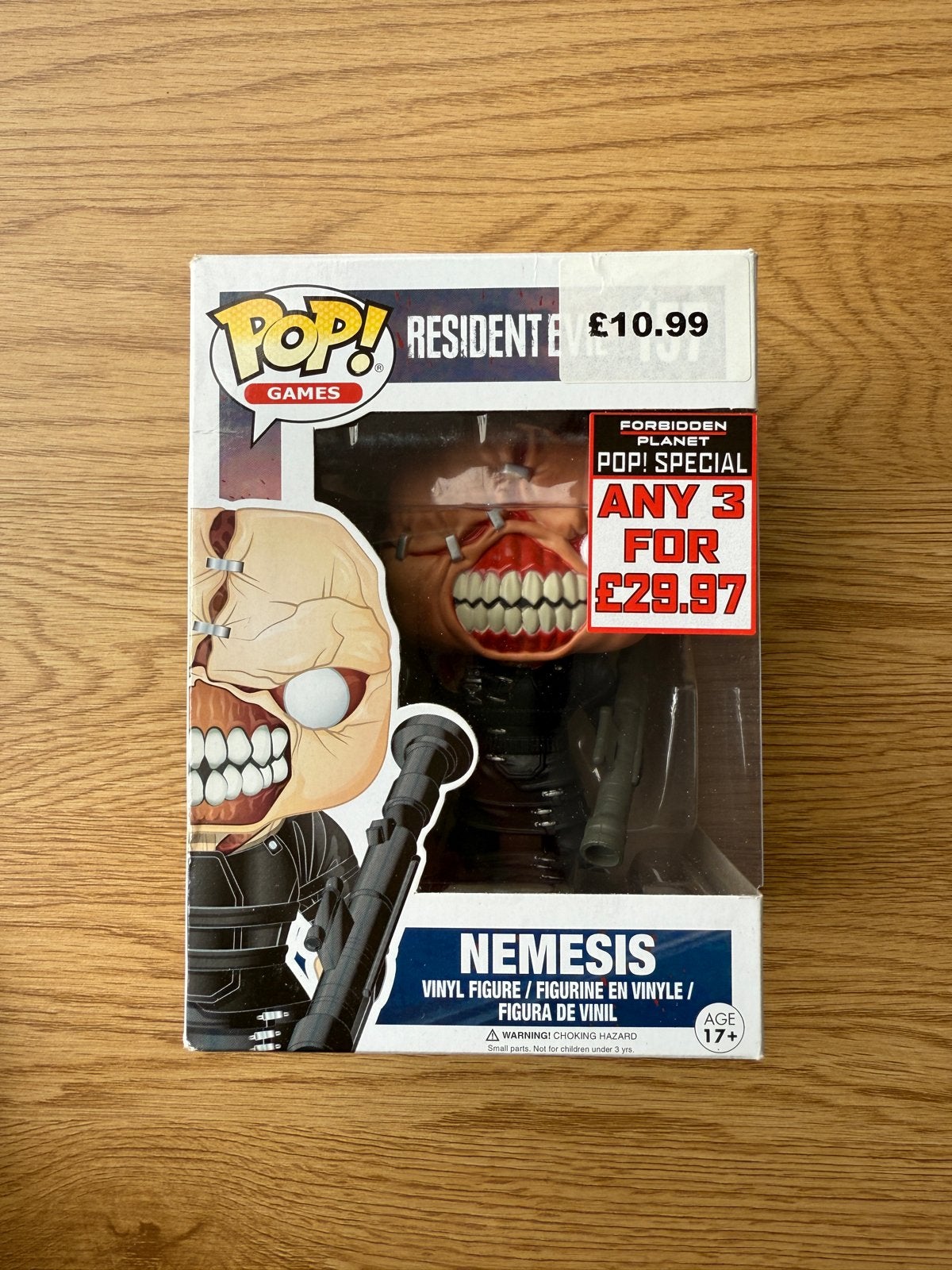 Funko Pop! Games Resident Evil Nemesis #157, Ophalen of Verzenden, Nieuw