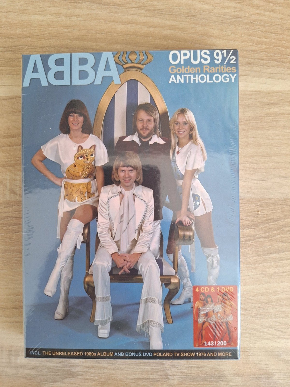 ABBA Opus 9 1/2 Golden Rarities Anthology 4CD + 1DVD, Boxset, Bonusmateriaal, Nieuw in verpakking, Verzenden