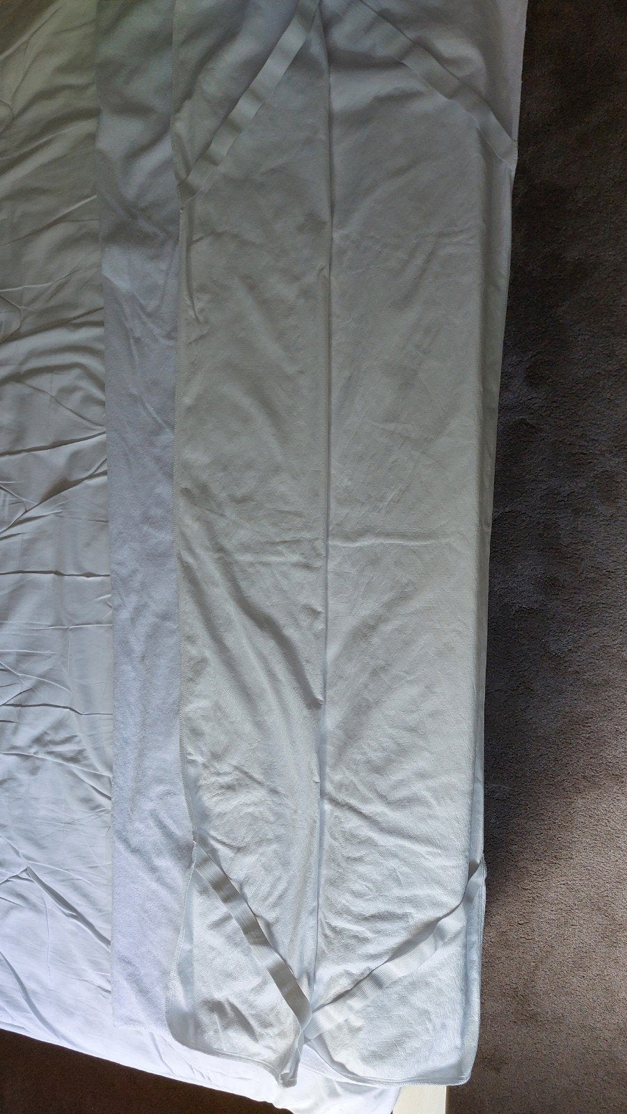 Hema Plateau Matrasbeschermer Molton 140x200cm Waterdicht, Wit, Katoen, Ophalen of Verzenden, HEMA