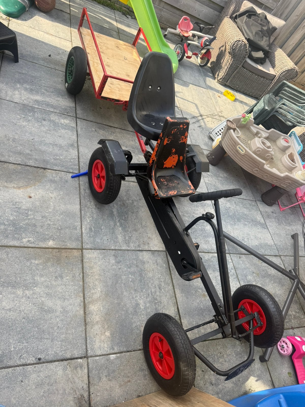 Super stoere stevige skelter, Ophalen, Gebruikt, Overige merken, Duozit