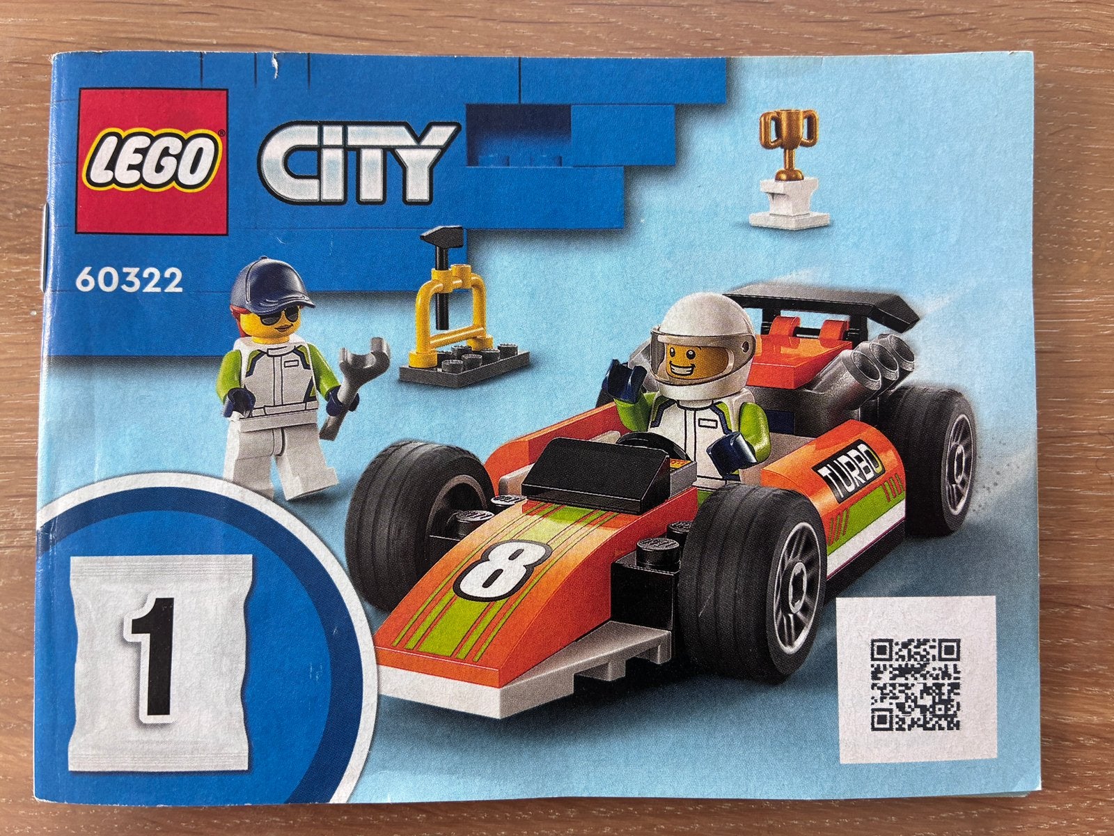 Lego City Race Car #60322 (2022), Ophalen, Compleet, City, Lego