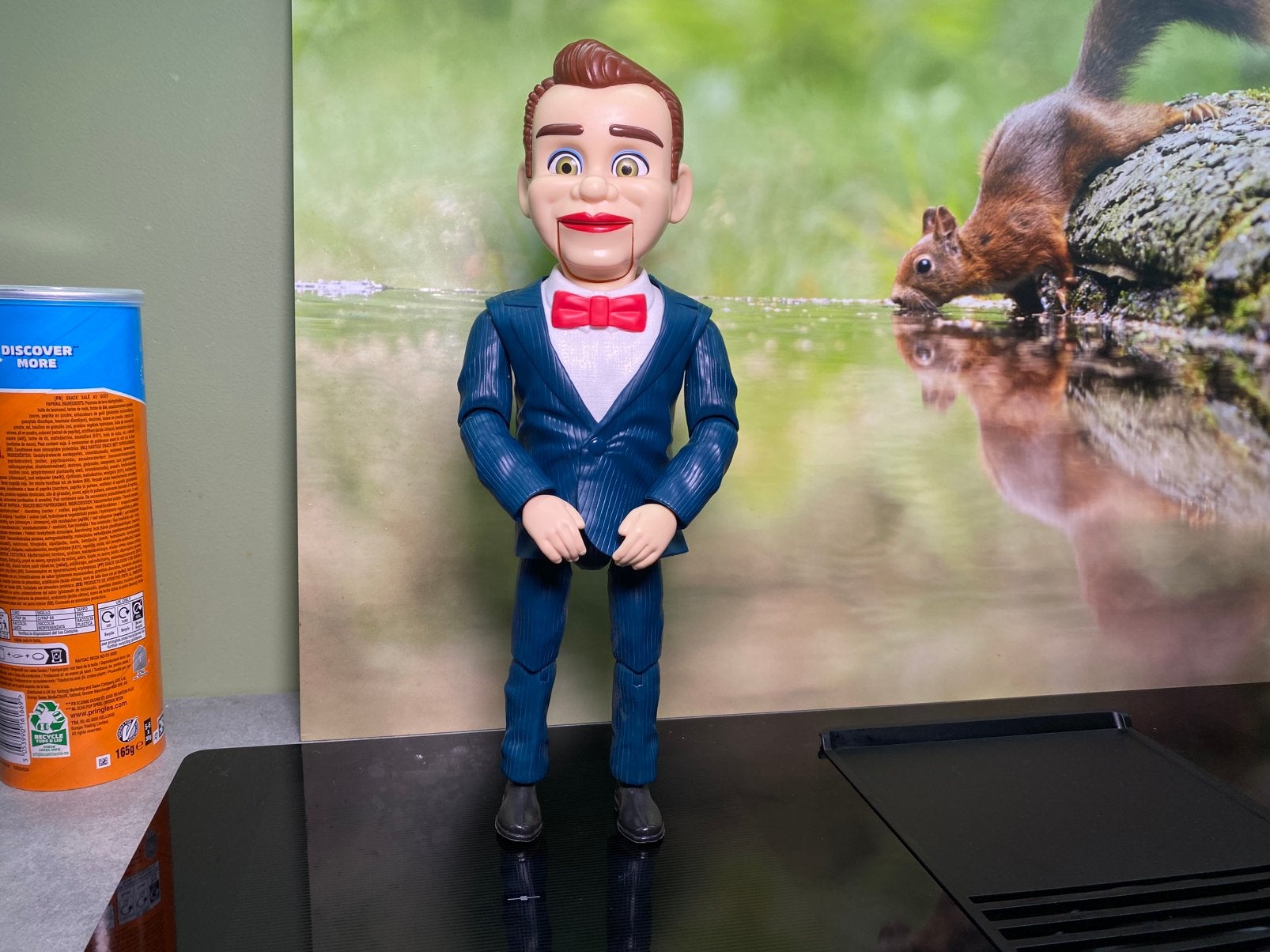 Toy Story 4 Benson buikspreek pop., Ophalen of Verzenden, Gebruikt, Film, Actiefiguur of Pop