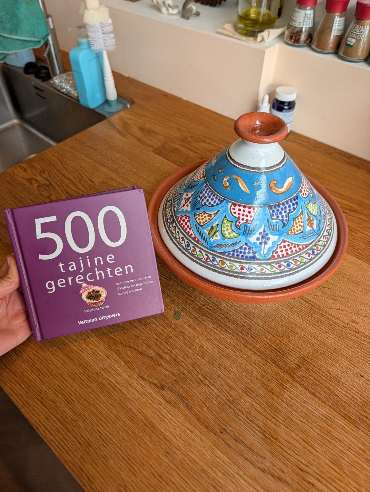 Tajine met kookboek, Ophalen, Nieuw, Overige materialen