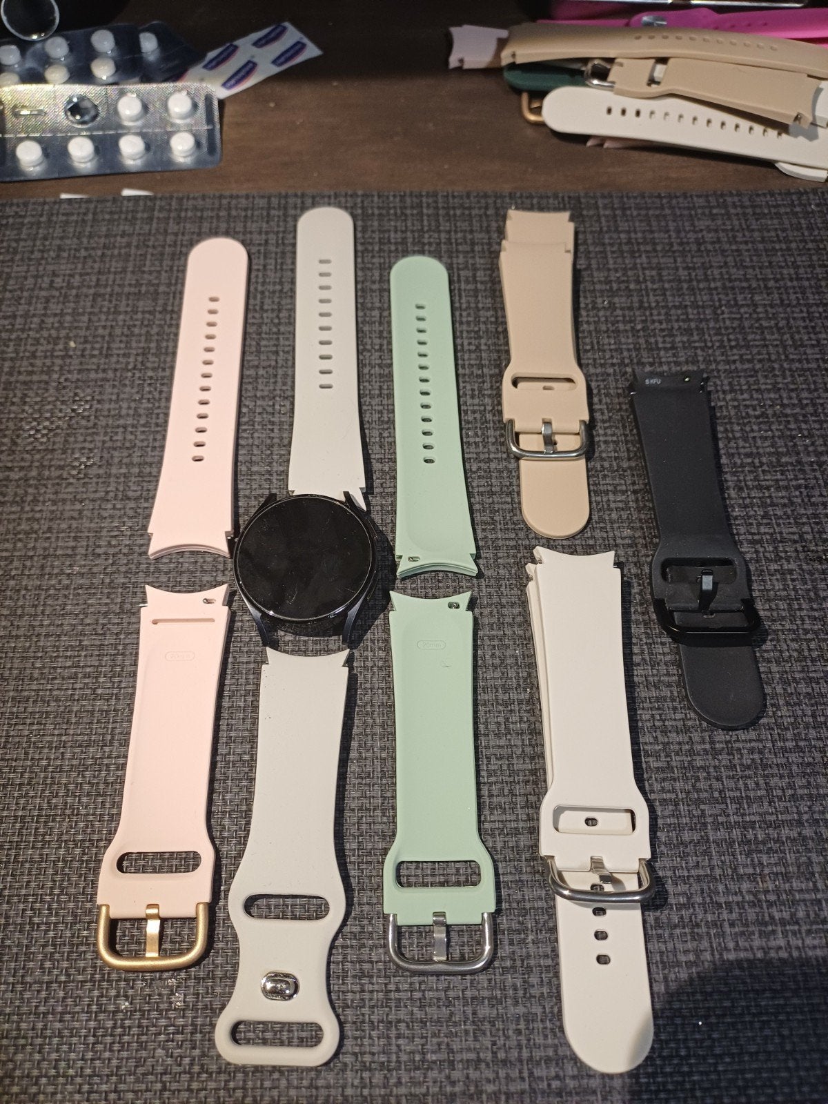 smartwatch samsung galaxy 5 LTE, Zwart, Slaap, Ophalen of Verzenden, Zo goed als nieuw