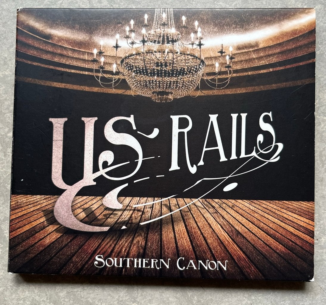 US Rails - Southern Canon (cd alt rock/blues/countryrock), Ophalen of Verzenden, Zo goed als nieuw, Inclusief boekje, Poprock
