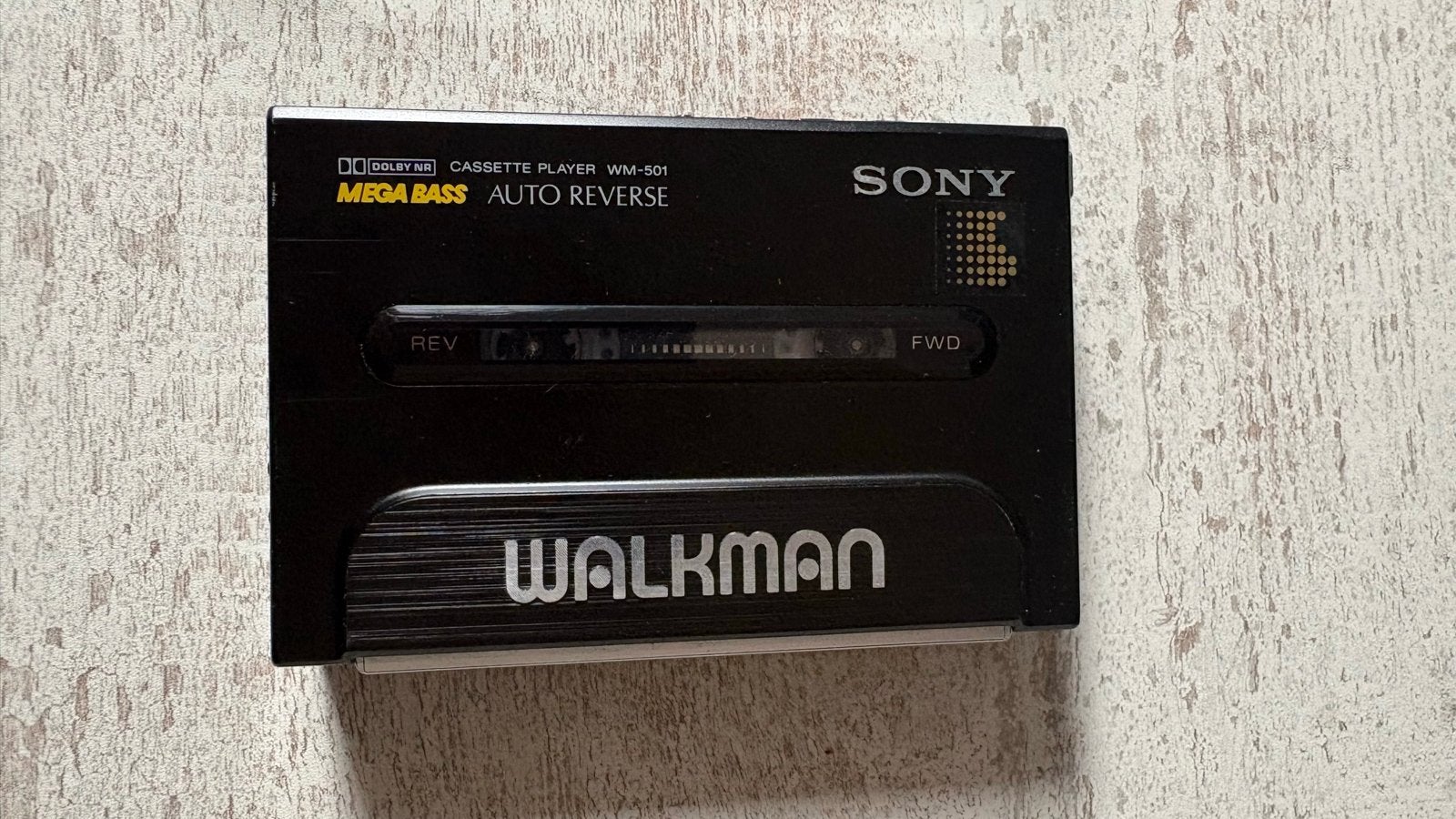 Sony Walkman WM-501 Cassettespeler - Vintage Audio, Ophalen of Verzenden, Walkman