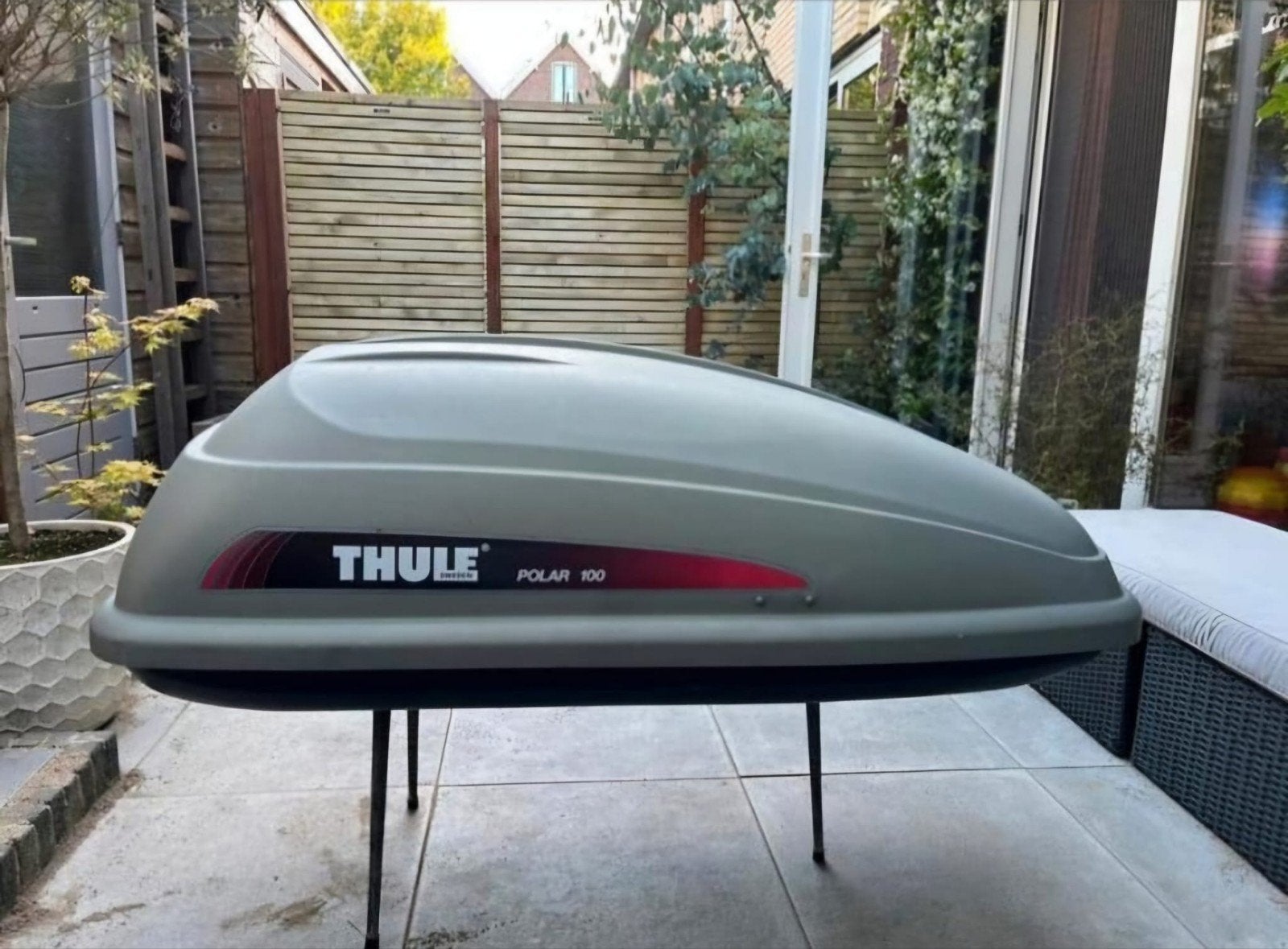 Thule Polar 100 Dakkoffer - Ruime en Betrouwbare Bagagebox, Auto diversen, Dakkoffers, Ophalen, Gebruikt