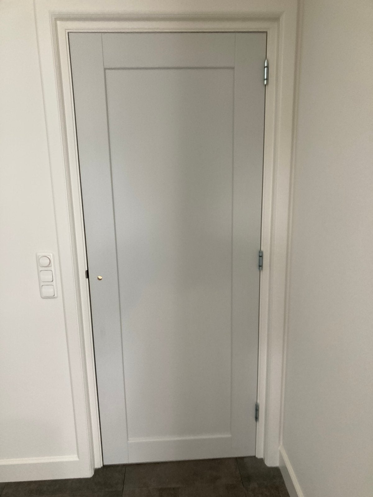Binnendeur paneeldeur grenen 830x2115, 40mm dik als nieuw!, Ophalen, 80 tot 100 cm, Binnendeur, Zo goed als nieuw