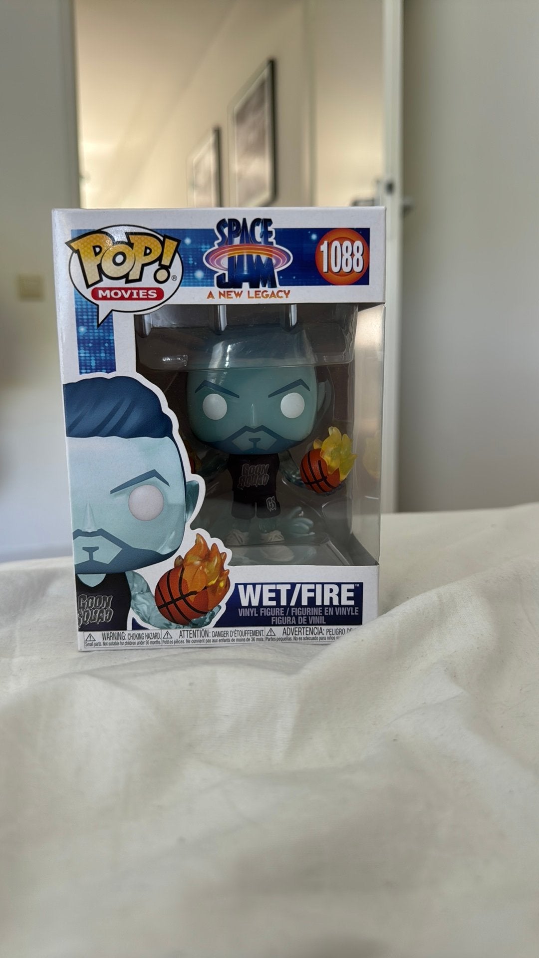 Funko pop wet/fire nr. 1088 (Space Jam), Ophalen, Zo goed als nieuw