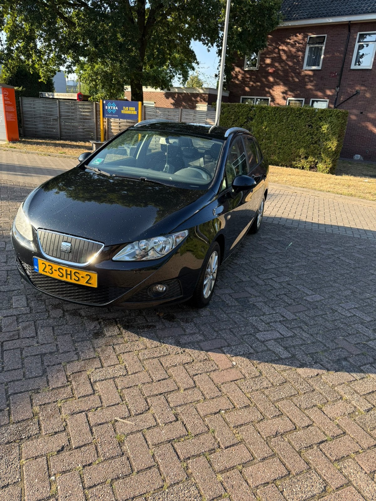 Seat Ibiza 1.2TDI 55KW Ecomotive ST 2011 Zwart, Auto's, Voorwielaandrijving, Euro 5, 74 pk, 1199 cc