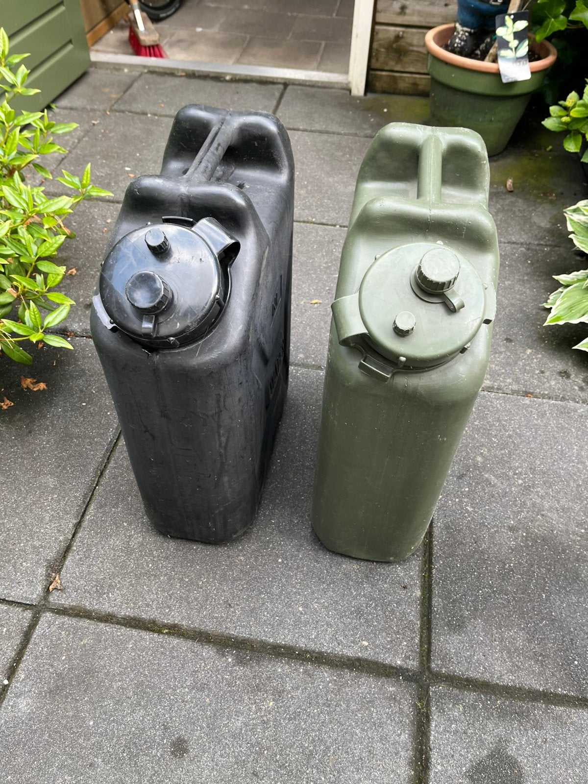 Jerrycan 20 ltr scepter canada, Ophalen of Verzenden, Landmacht, Nederland, Overige typen