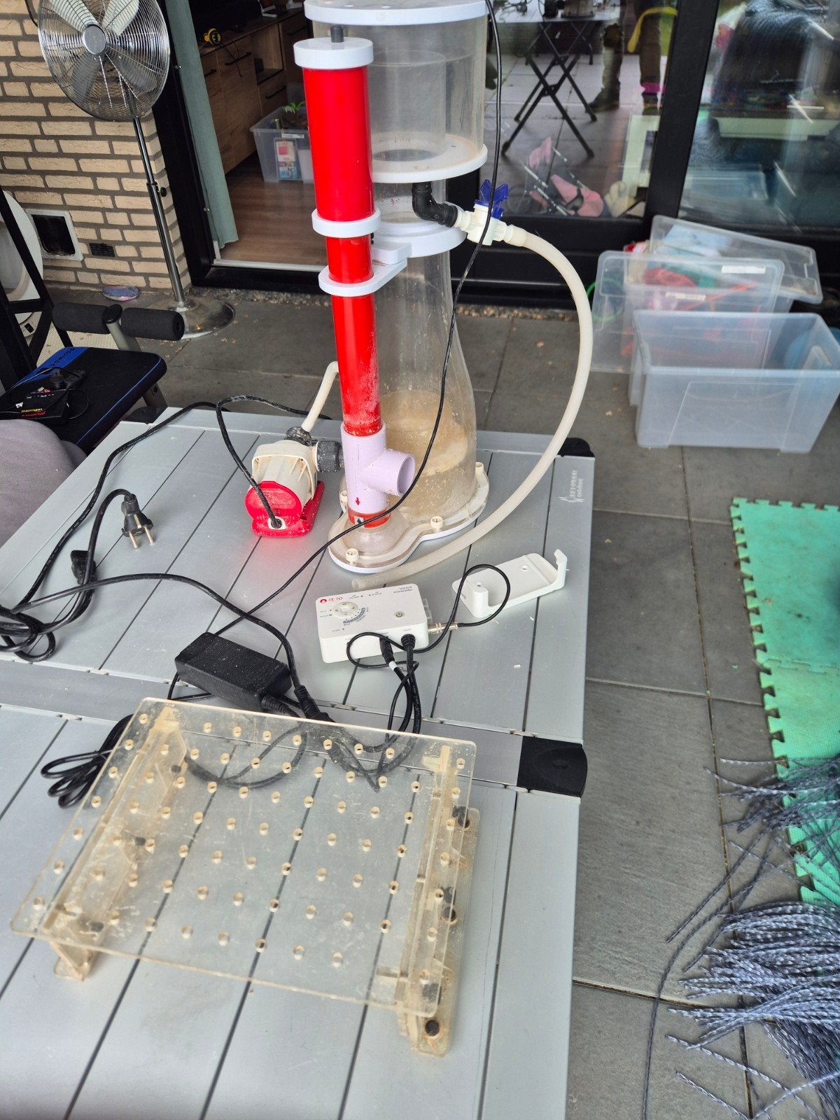 Octo Elite 150-INT In Sump Skimmer, Ophalen, Inclusief toebehoren, Gebruikt