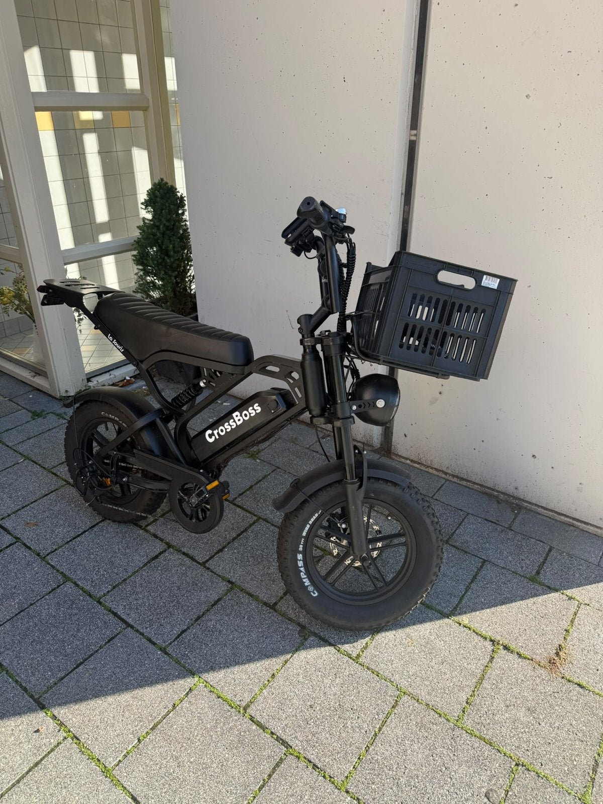 Crossboss V20 Pro Mini Zwart Special Edition E-bike, Overige merken, Ophalen of Verzenden, Zo goed als nieuw, Minder dan 47 cm