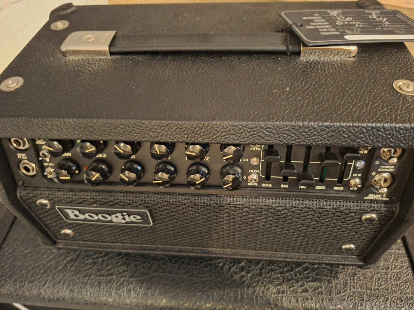 Mesa Boogie Mark V 25 met footswitch, Ophalen, Zo goed als nieuw