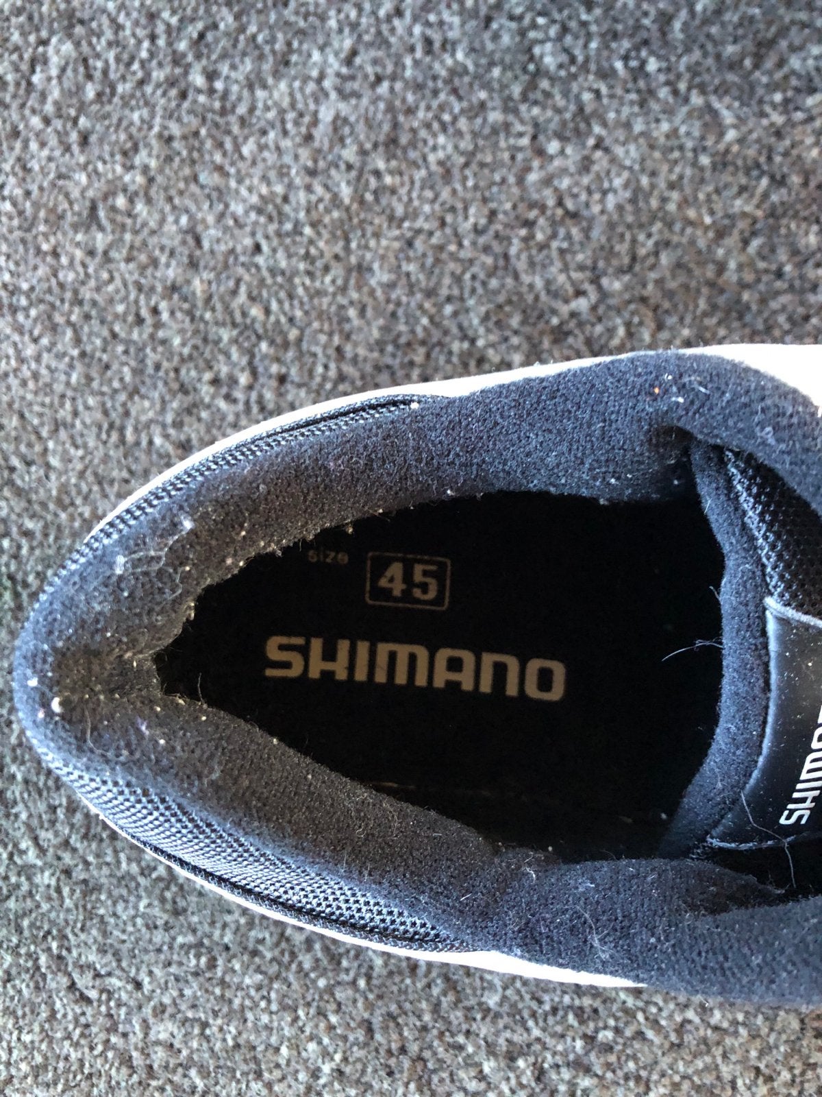 Shimano fietsschoenen maat 45, Ophalen, Gebruikt, Heren, Schoenen