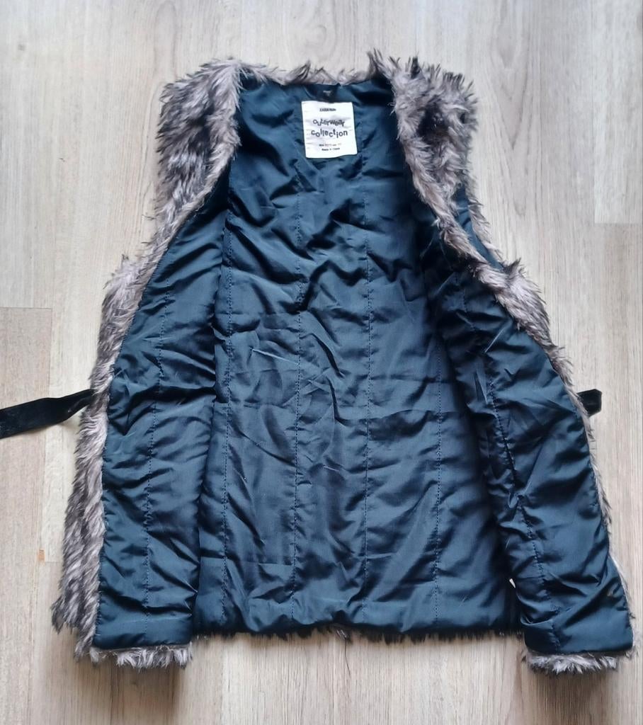 Vest/gilet/bodywarmer/waistcoat Zara Kids maat 152, Ophalen of Verzenden, Zo goed als nieuw, Maat 34 (XS) of kleiner, Zwart