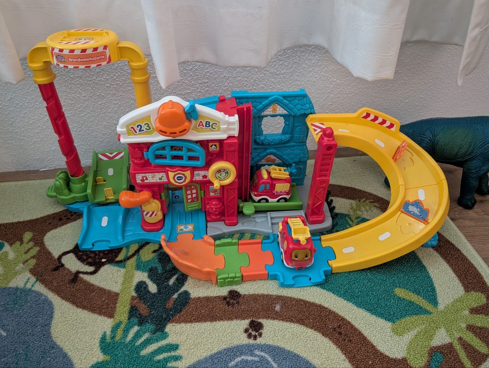 VTech toettoet brandweer, Ophalen, Gebruikt, 6 maanden tot 2 jaar